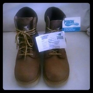 Vintage Texas steer work boots